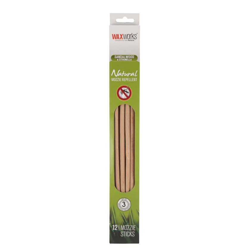Mosquito Incense Stick Large 12 Pack - Waxworks