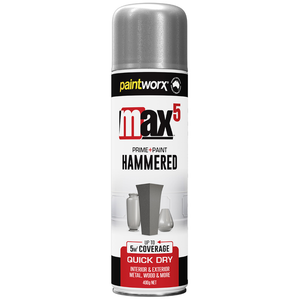 Prime & Paint Hammered Silver 400g MAX5