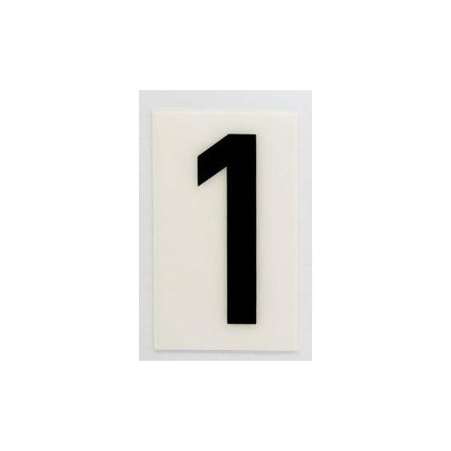 Sandleford Numeral Self Adhesive White 85mm x 55mm 1