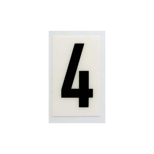 Sandleford Numeral Self Adhesive White 85mm x 55mm 4