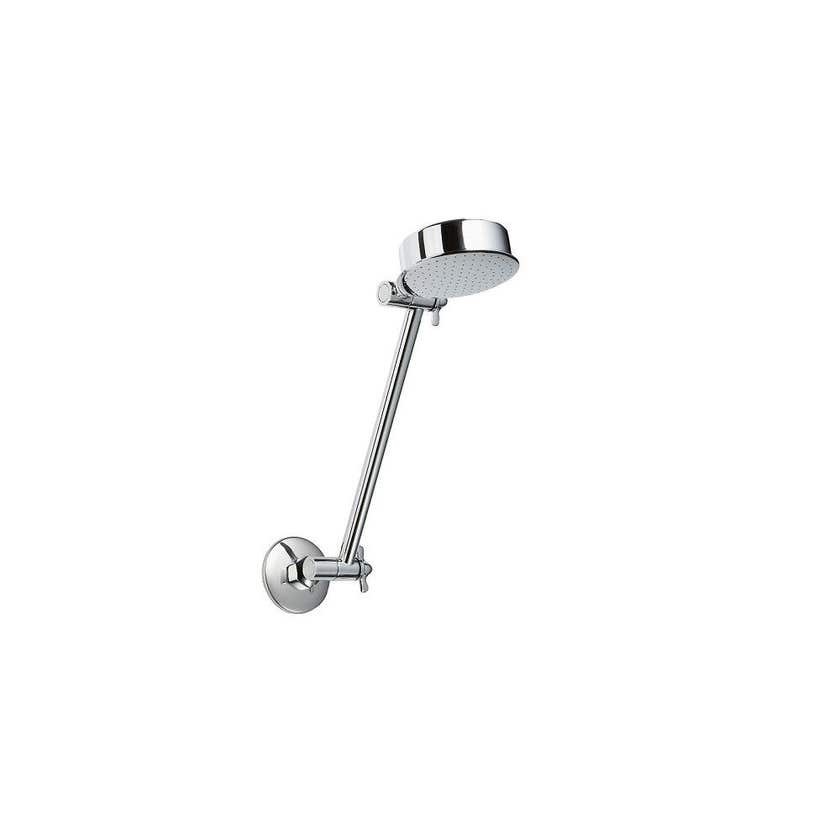 Shower Rose W/ All Directional Arm Chrome Plated - Mildon