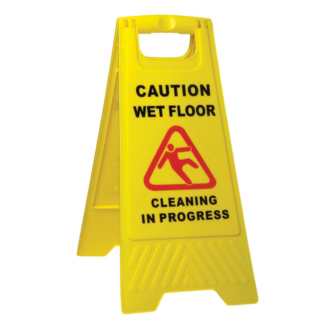 Sign Wet Floor Cleaning In Progress