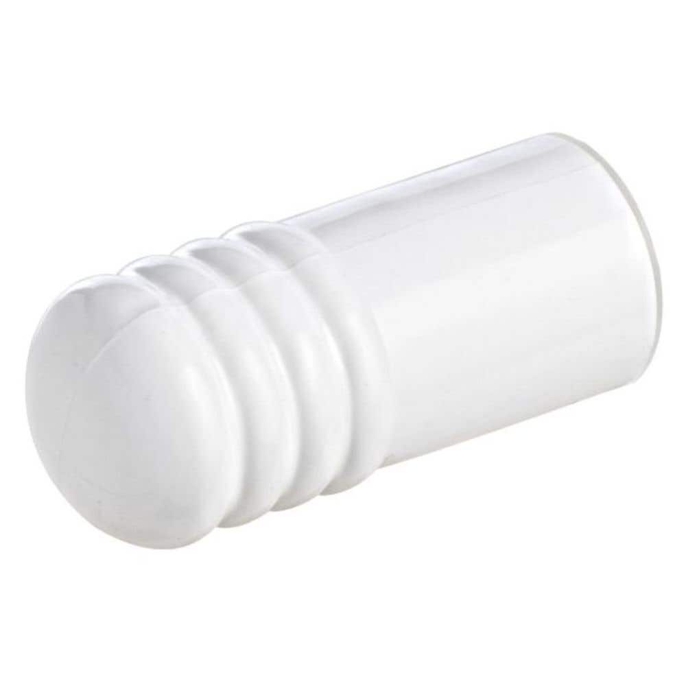 Trio doorstop-plastic cushion 75mm White