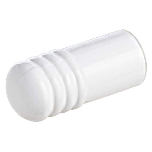 Trio doorstop-plastic cushion 75mm White