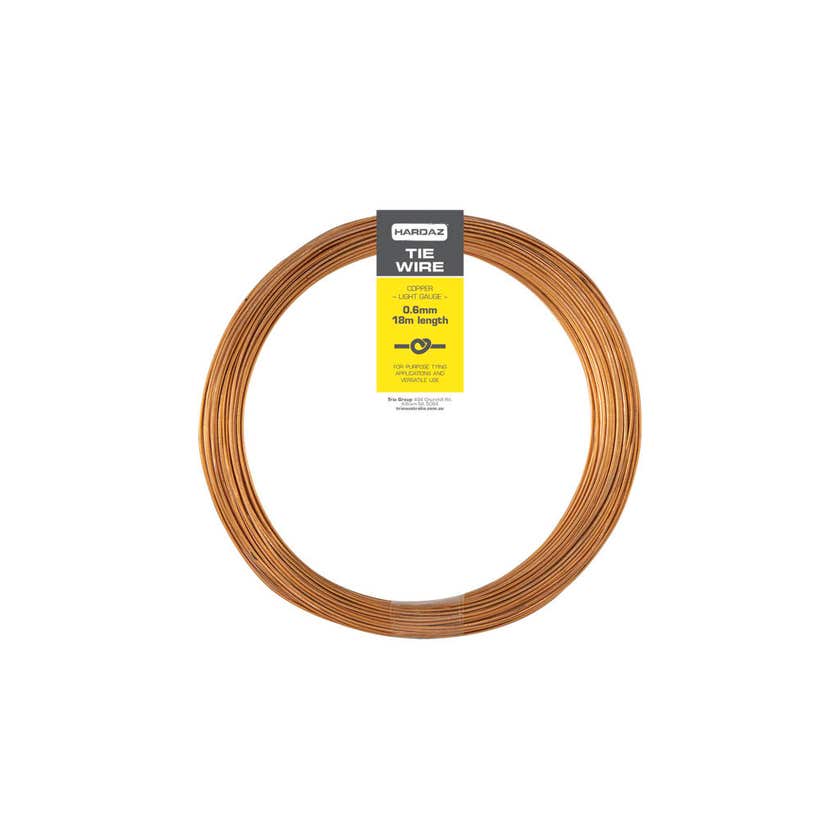 Tie Wire Copper 0.6mmx18M 50Gm