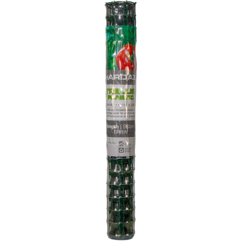 Trellis Plastic 90cm x 3M (50x50mm) Green