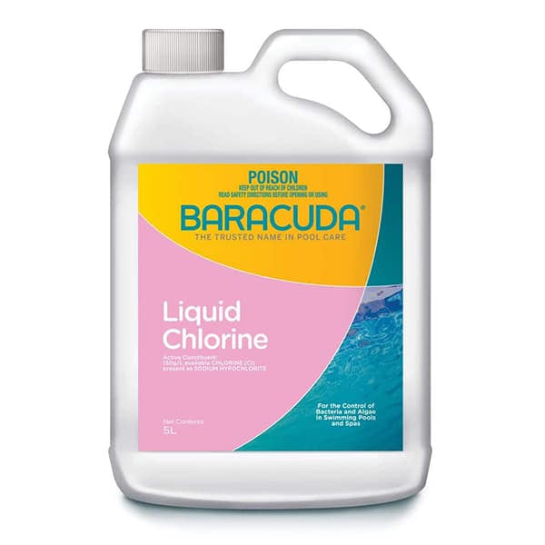 Liquid Chlorine 5L Baracuda
