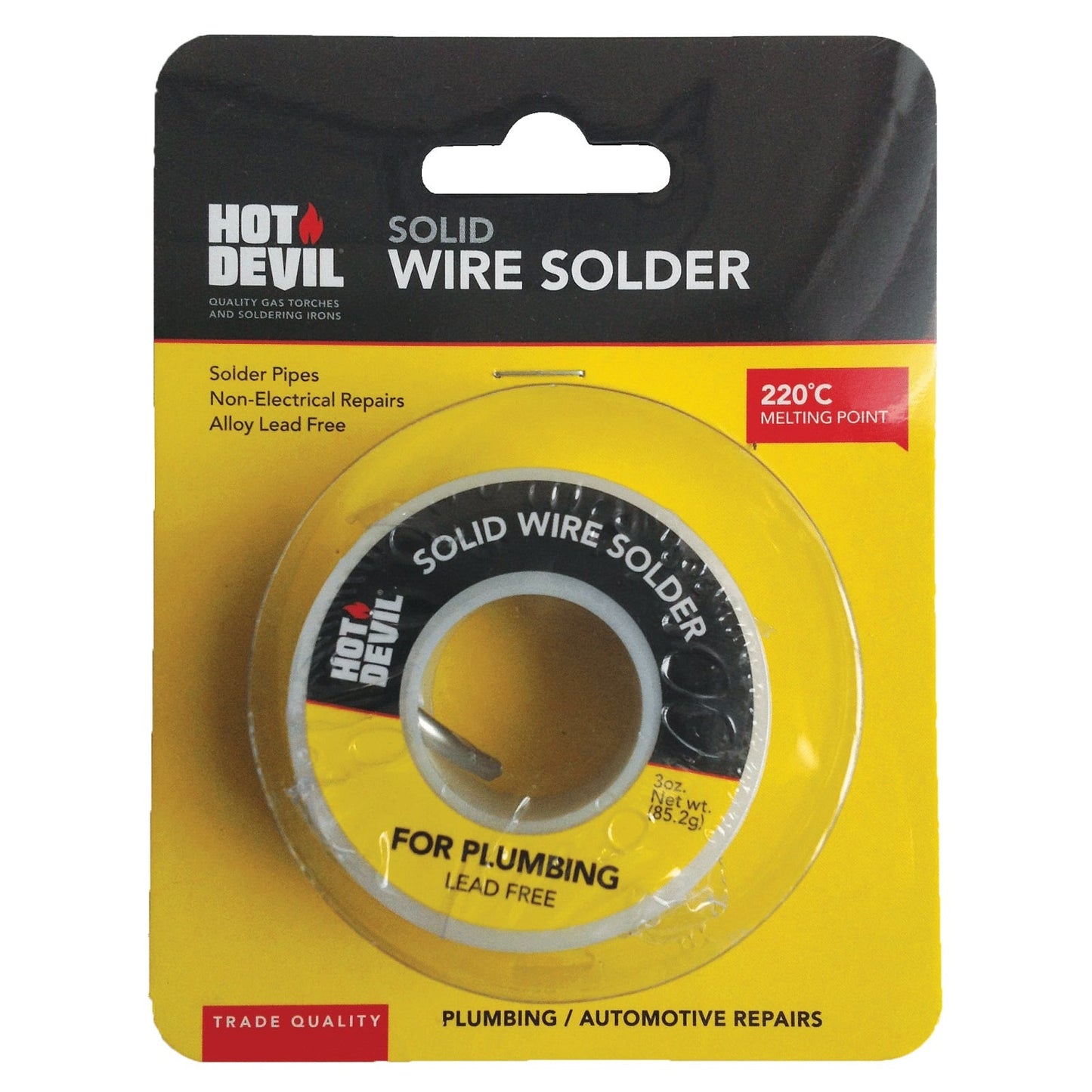 Soldering Solid Wire