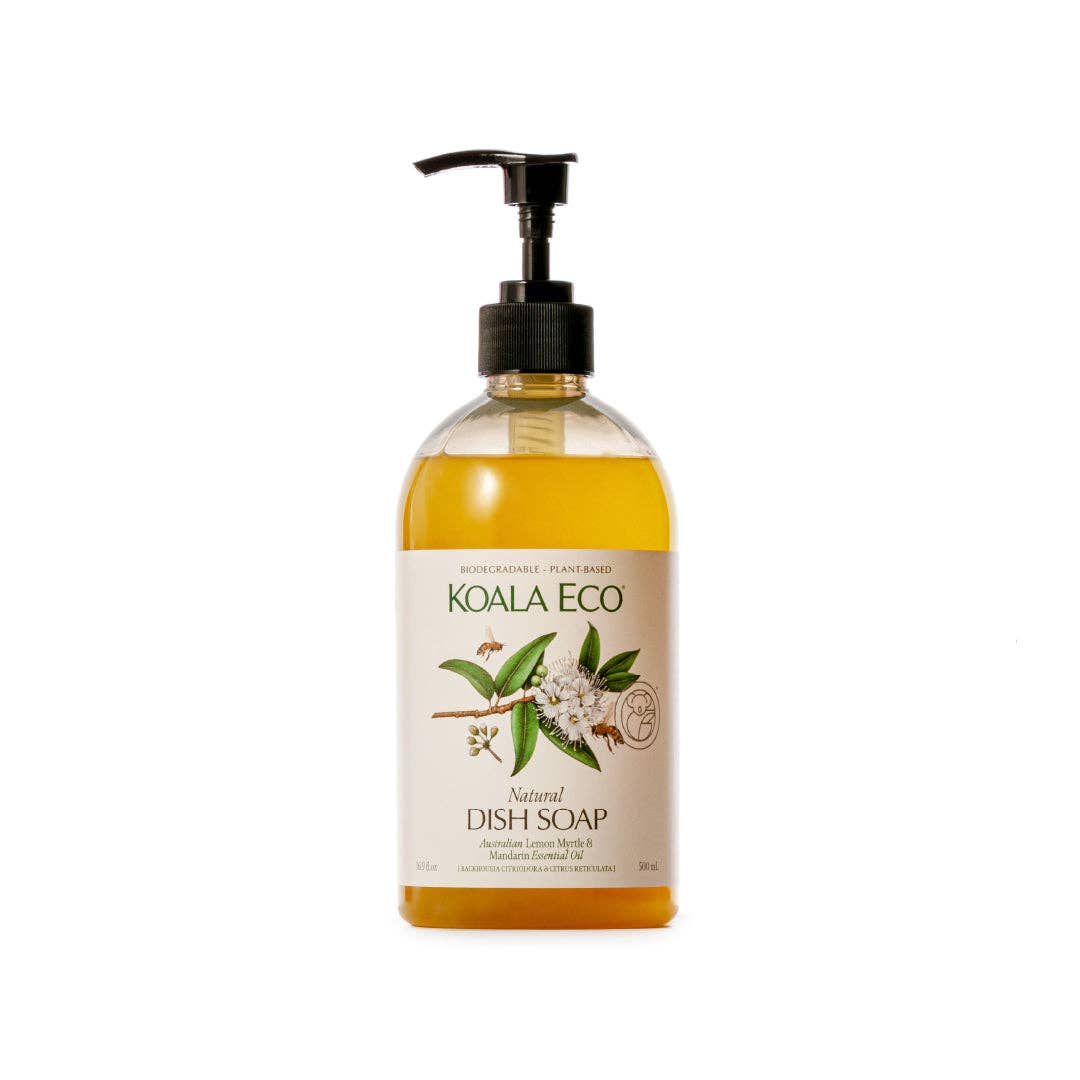 Lemon Myrtle & Mandarin Dish Soap: 500mL