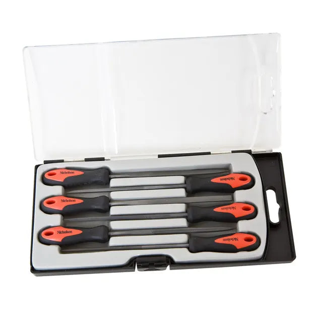 File Precision Set 6Pc Nicholson