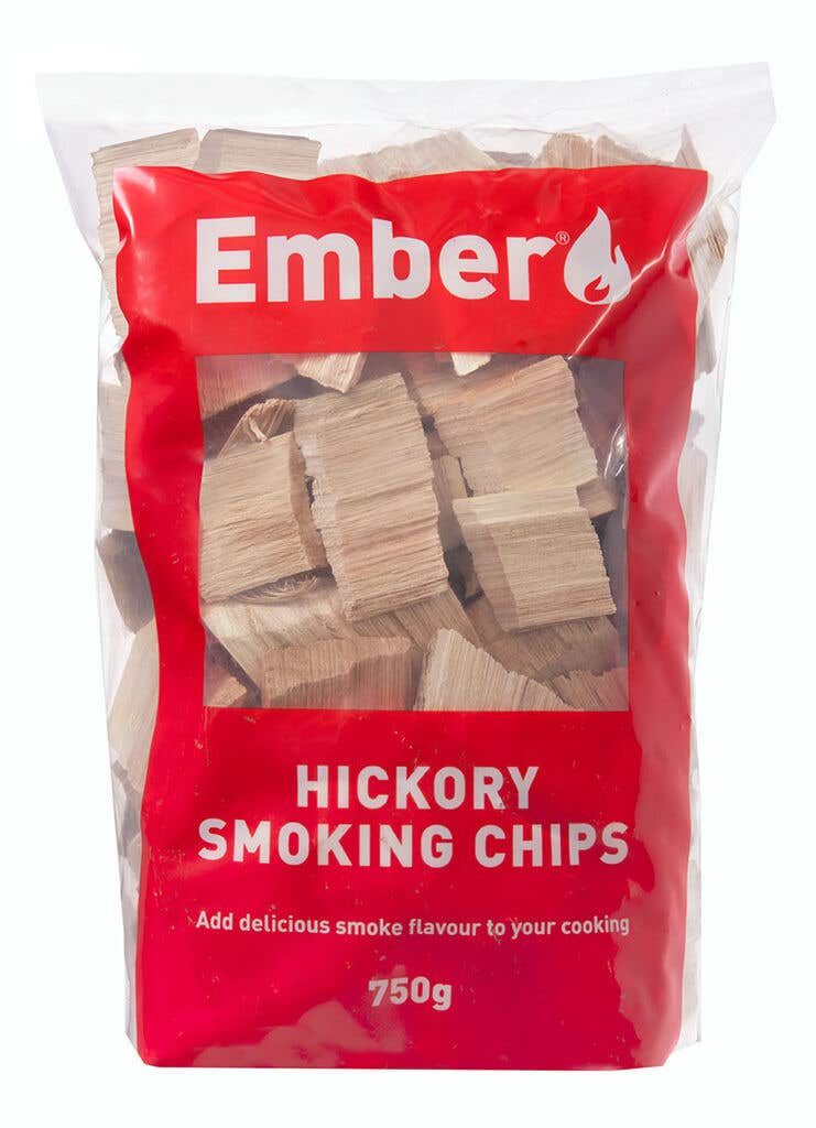 Hickory Smoking Chips 750g Ember