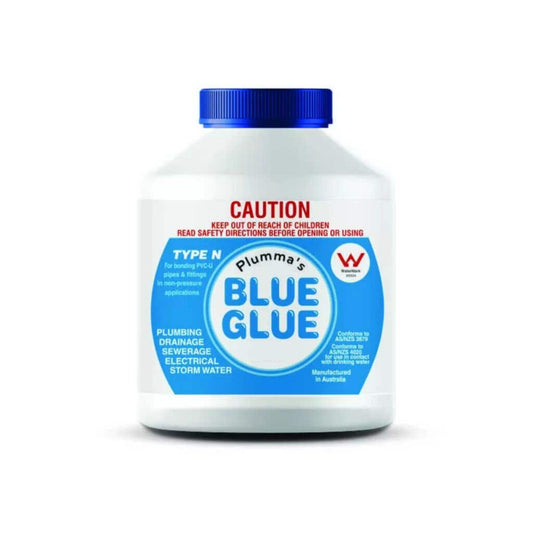 PVC Solvent Cement Type N Blue 250ml Plummas