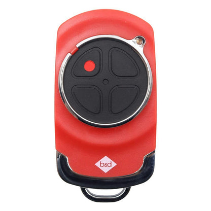 B&D Tri-Tran New TB7 Original Red/Black 4 Button Garage Remote