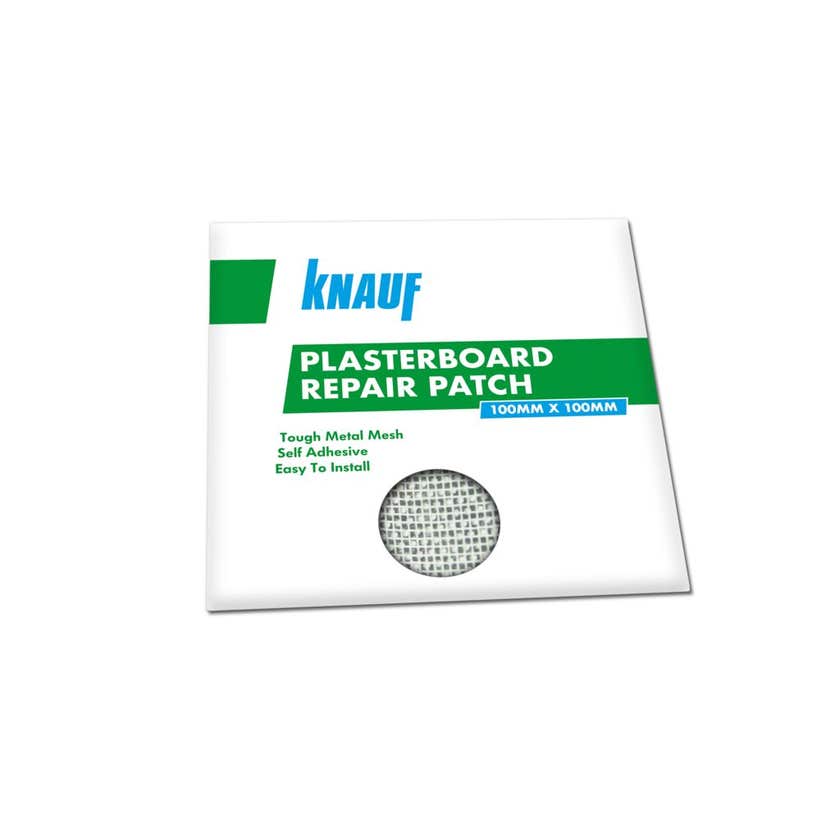 Repair Patch Plasterboard 100mm x 100mm Knauf