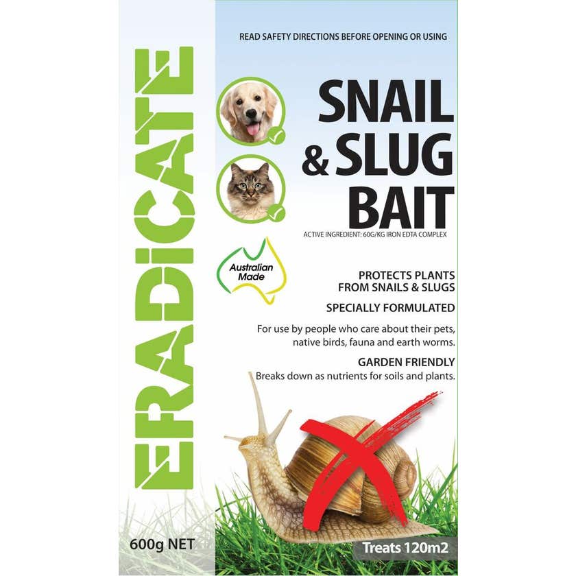 Eradicate Snail & Slug Bait 600gm