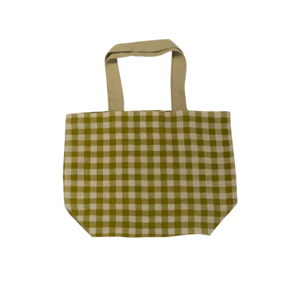 Gingham Tote Assorted: Assorted