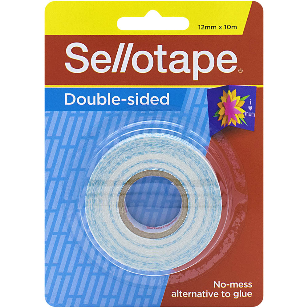 Sellotape Double Sided Tape 12mm x 10m