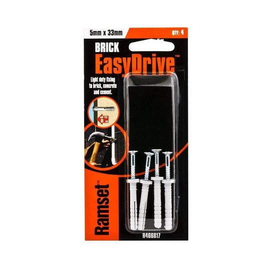 Anchor Easydrive 5x33mm Card of 4