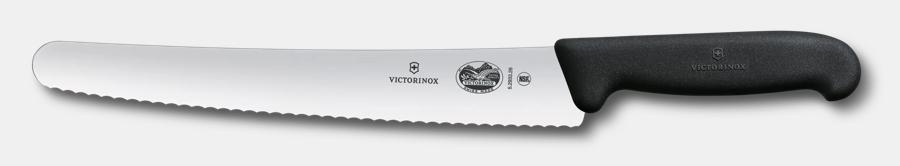 Victorinox Fibrox Bread & Pastry Knife 26cm – Black