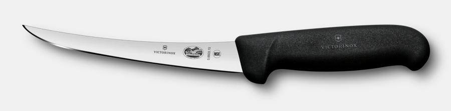 Victorinox Fibrox Boning Knife 15cm Curved Narrow – Black