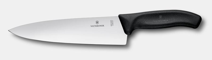 Victorinox Swiss Classic Extra-Wide Chef’s Knife 20cm – Black