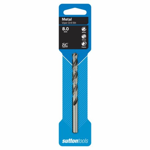 Bit Drill Jobber Viper HSS 8.0mm Sutton