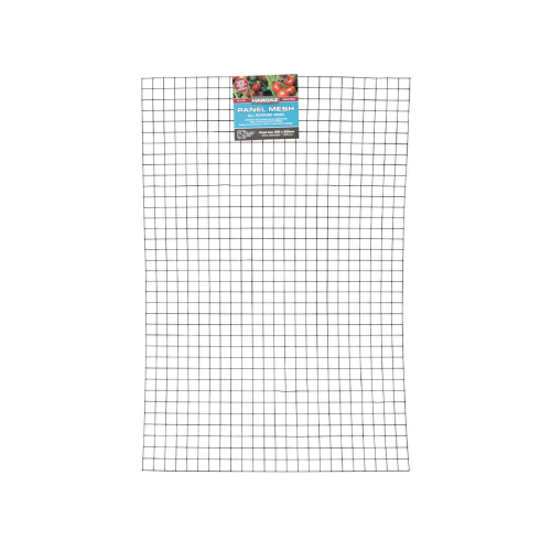 Mesh Panel Pvc/Blk 600x900mm x1.24mm (25x25mm)
