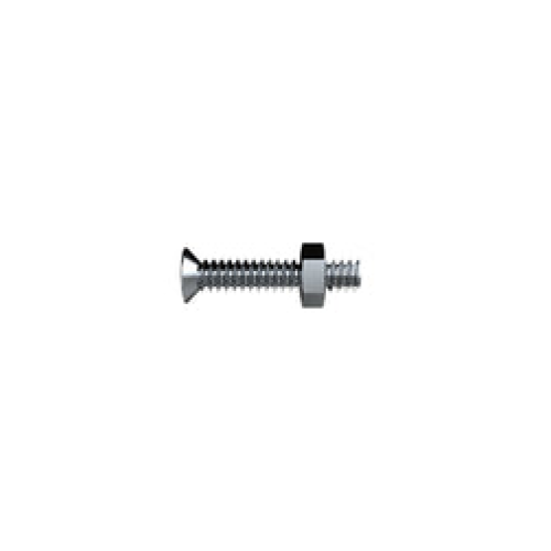 Bolt & Nut Countersunk Zinc Plated 1/4x50 Sp8 Bremick