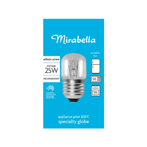 Globe Appliance T25 Es Clear 25W Mirabella