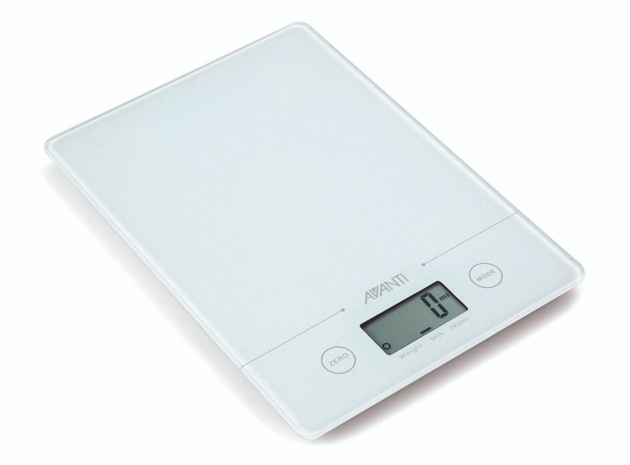 Avanti Compact Kitchen Scale White