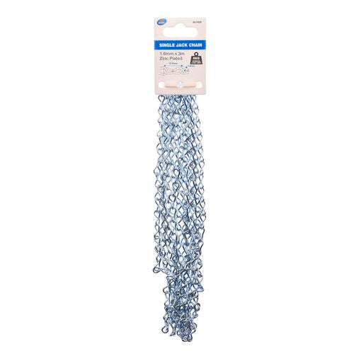Chain Sngl Jack ZP 1.6mmx3m