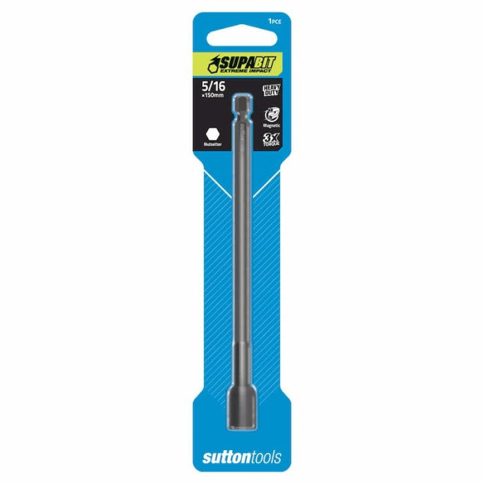 Bit Screwdriver Nutsetter Magnetic 5/16x150mm Sutton