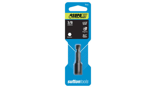 Bit Screwdriver Nutsetter Magnetic 3/8x50mm Sutton