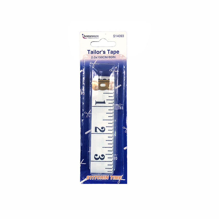 Tailor’s Flexible Tape Measure 2cm x 150cm / 60"