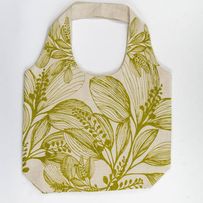 Slub Cotton Shopper Bag: Reverse Charcoal