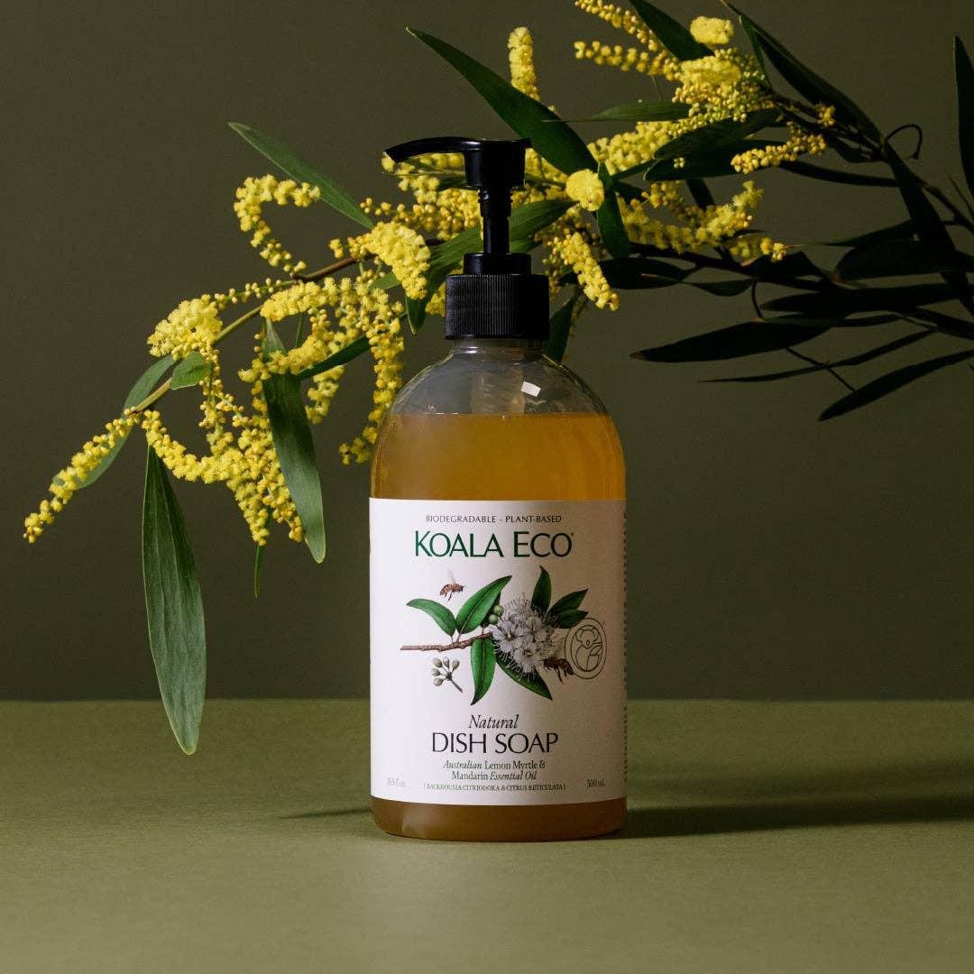 Lemon Myrtle & Mandarin Dish Soap: 500mL