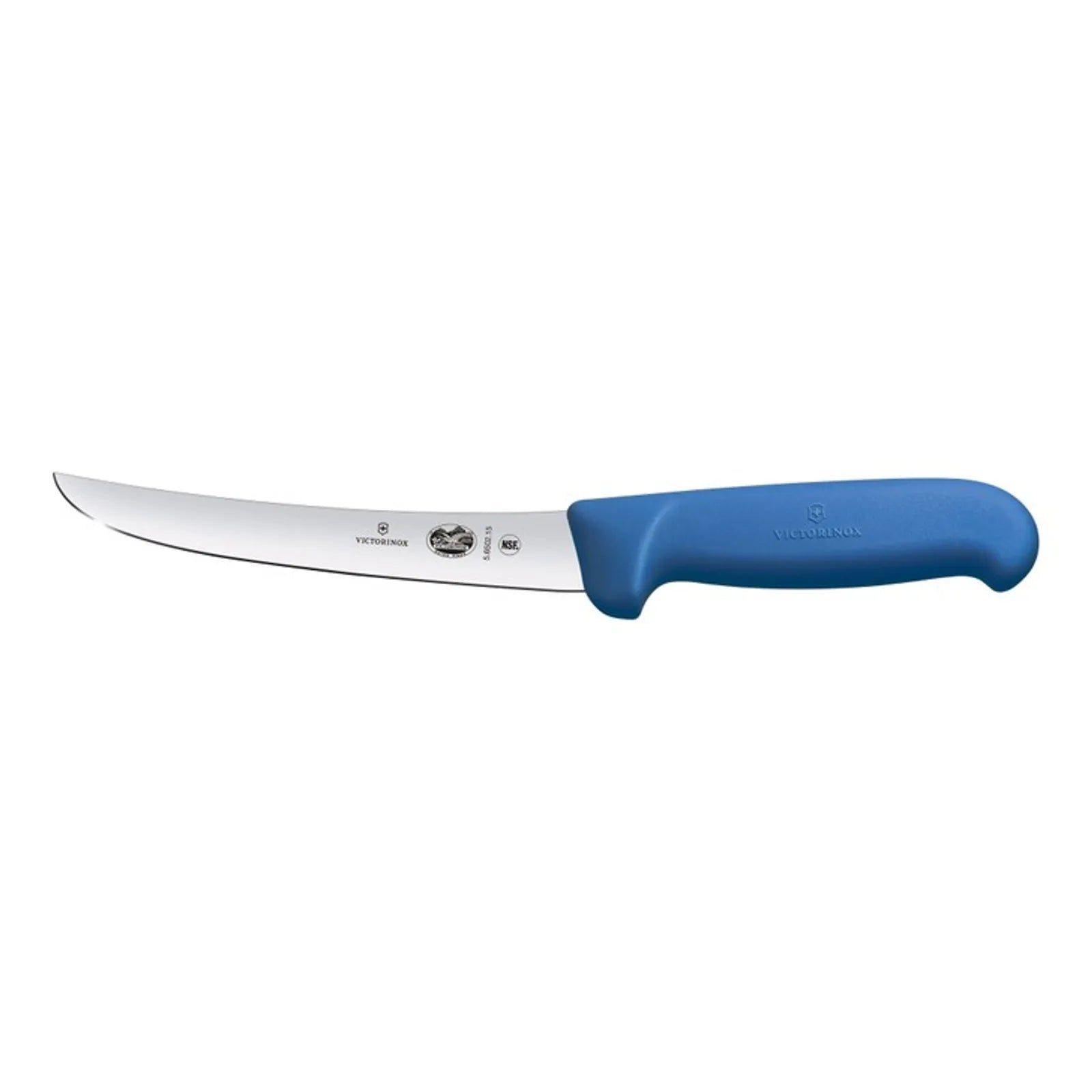 Victorinox Fibrox Boning Knife 15cm Curved Wide – Blue
