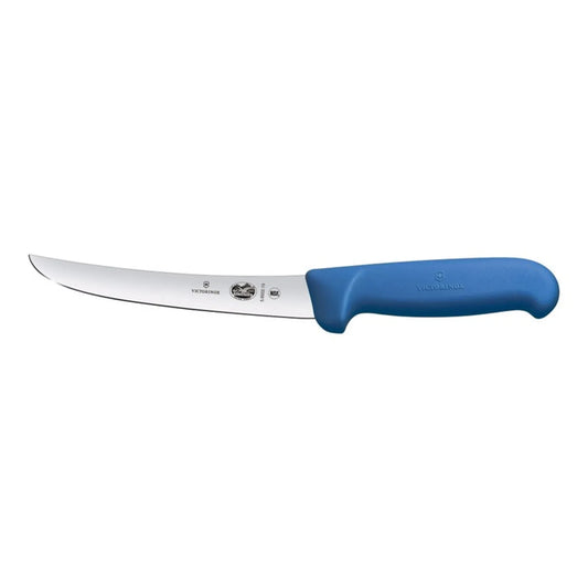 Victorinox Fibrox Boning Knife 15cm Curved Wide – Blue